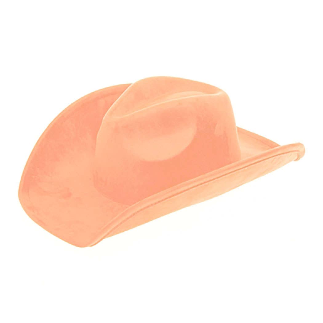 Vegan Suede Classic Cowboy Hat - Adjustable & Durable: Olive