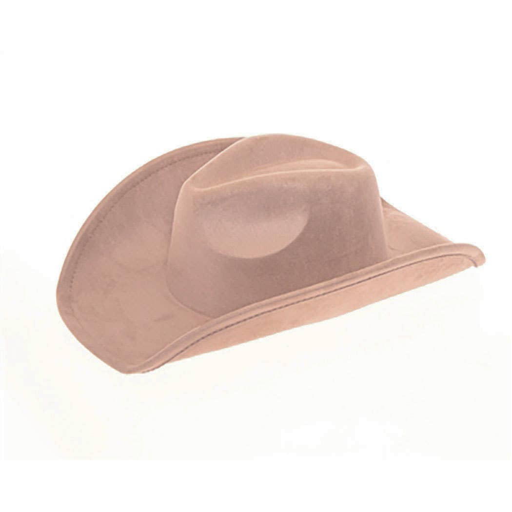 Vegan Suede Classic Cowboy Hat - Adjustable & Durable: Olive