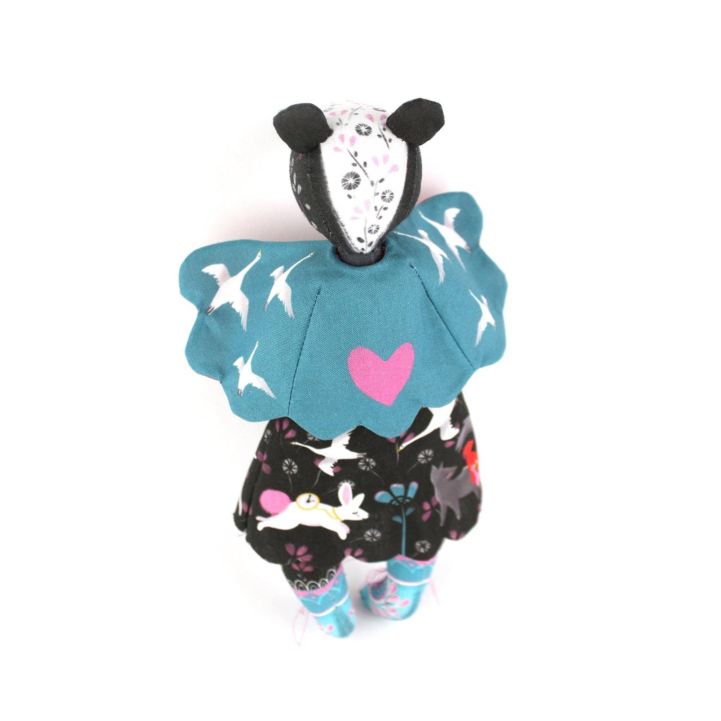 DIY Kit - Bibli the Badger Librarian and the singing Stoat
