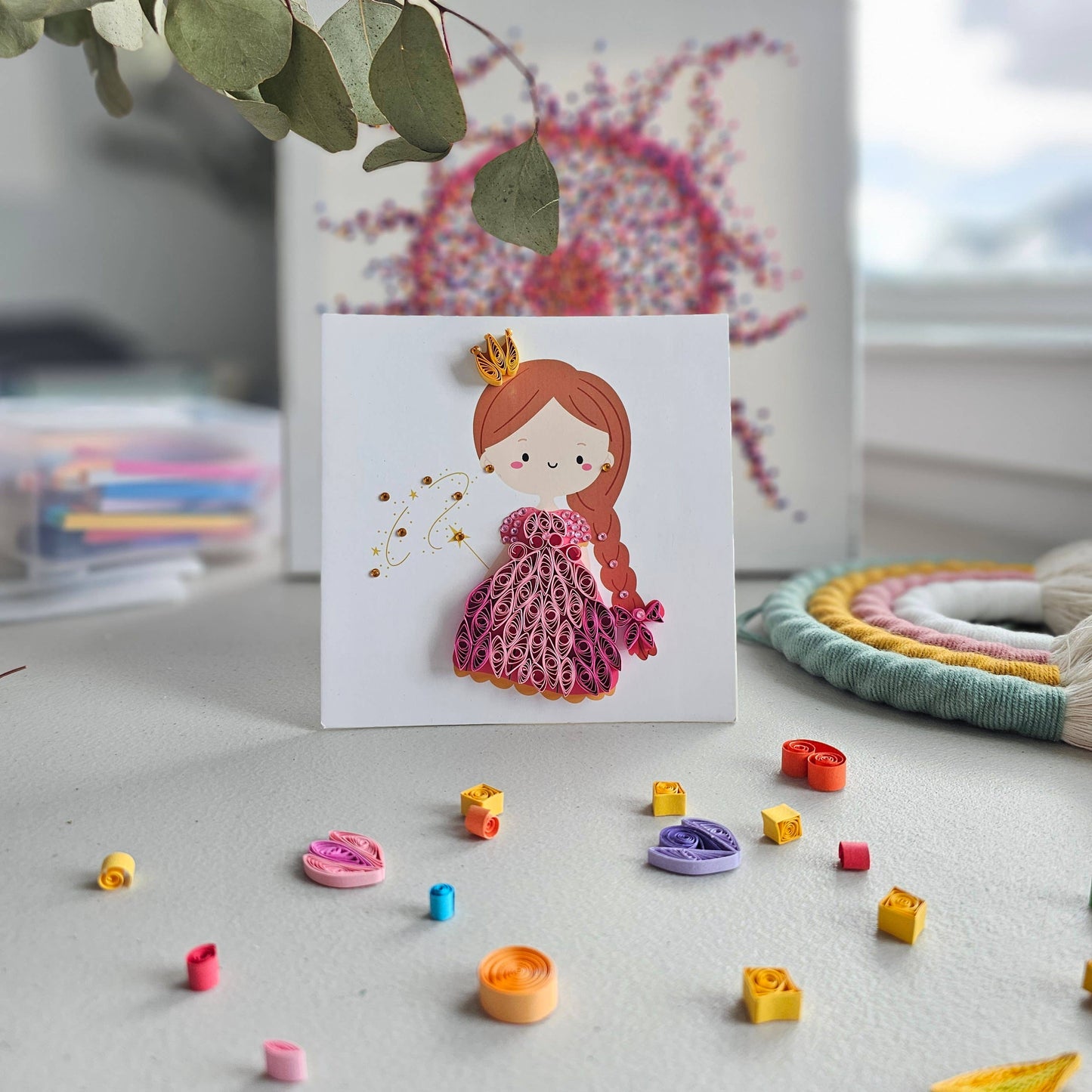 Beginner Princess Mini Quilling Craft Kit