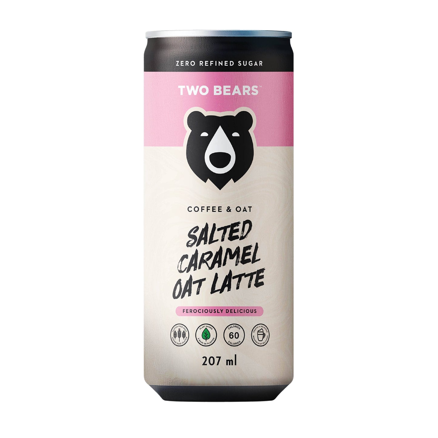 Frothed Salted Caramel Oat Latte (207 ml)