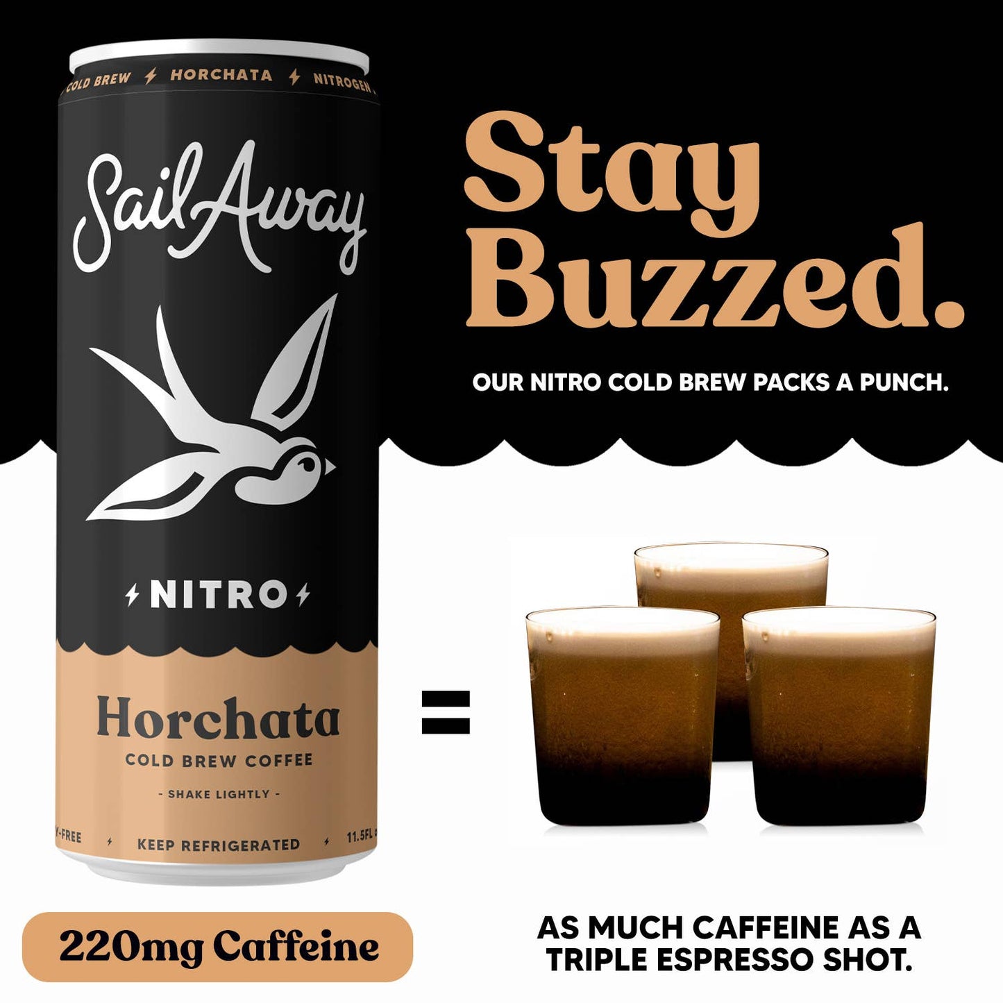 Cold Brew Coffee - Vanilla & Cinnamon: 12