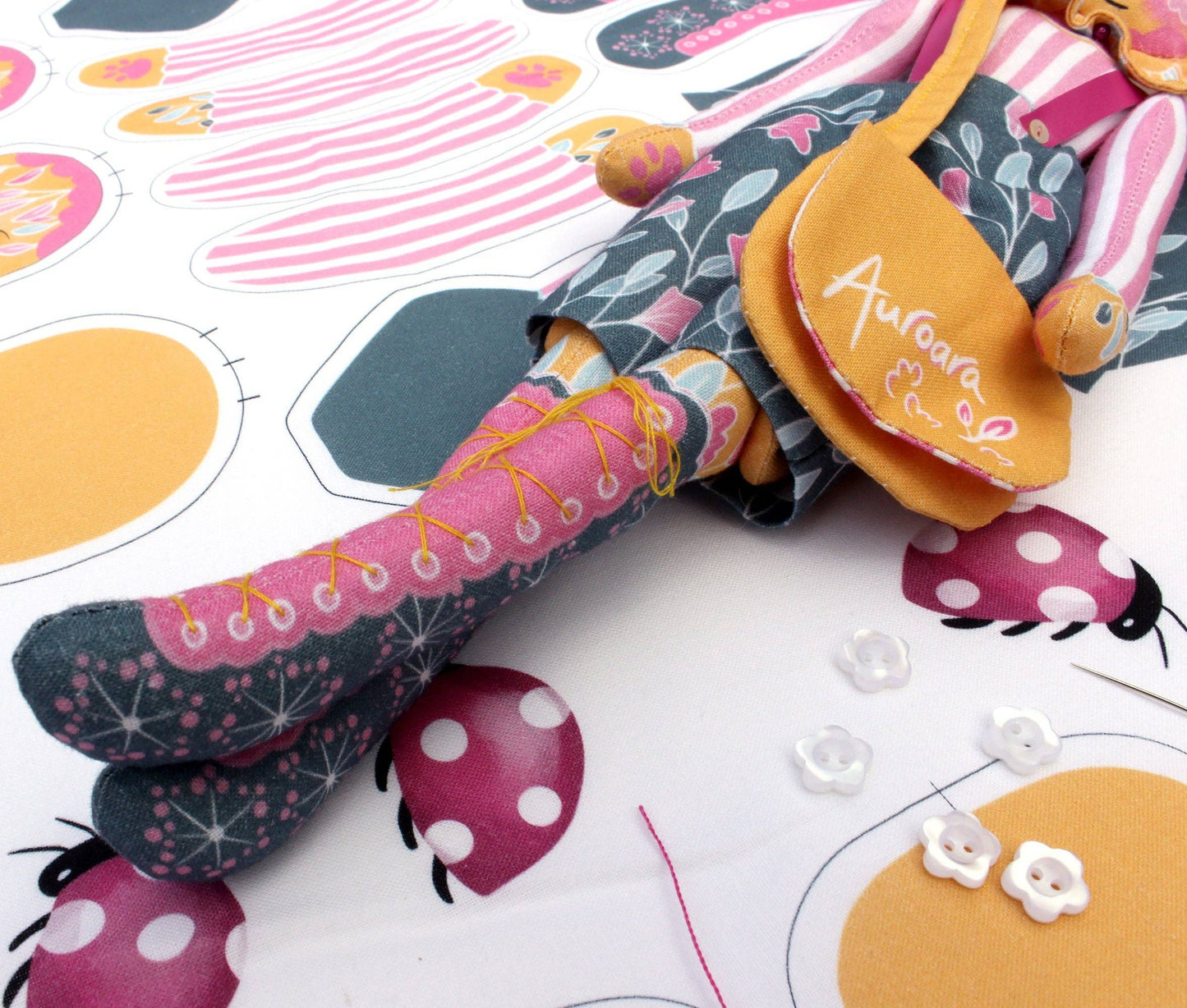 DIY Dolly Kit - Auroara the Circus Lion Doll