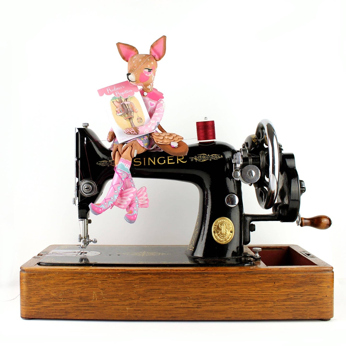DIY Dolly Kit - Prudence the Deer + 12 page Mini Treehouse