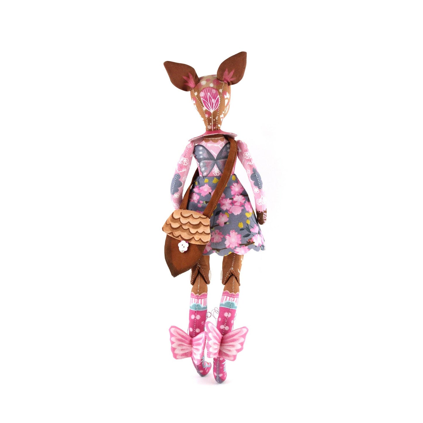 DIY Dolly Kit - Prudence the Deer + 12 page Mini Treehouse