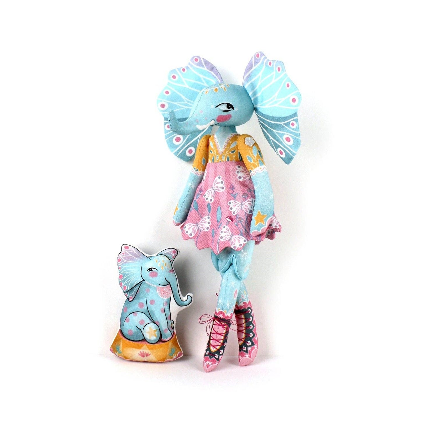 DIY Dolly Kit - Esme the Elephant Doll