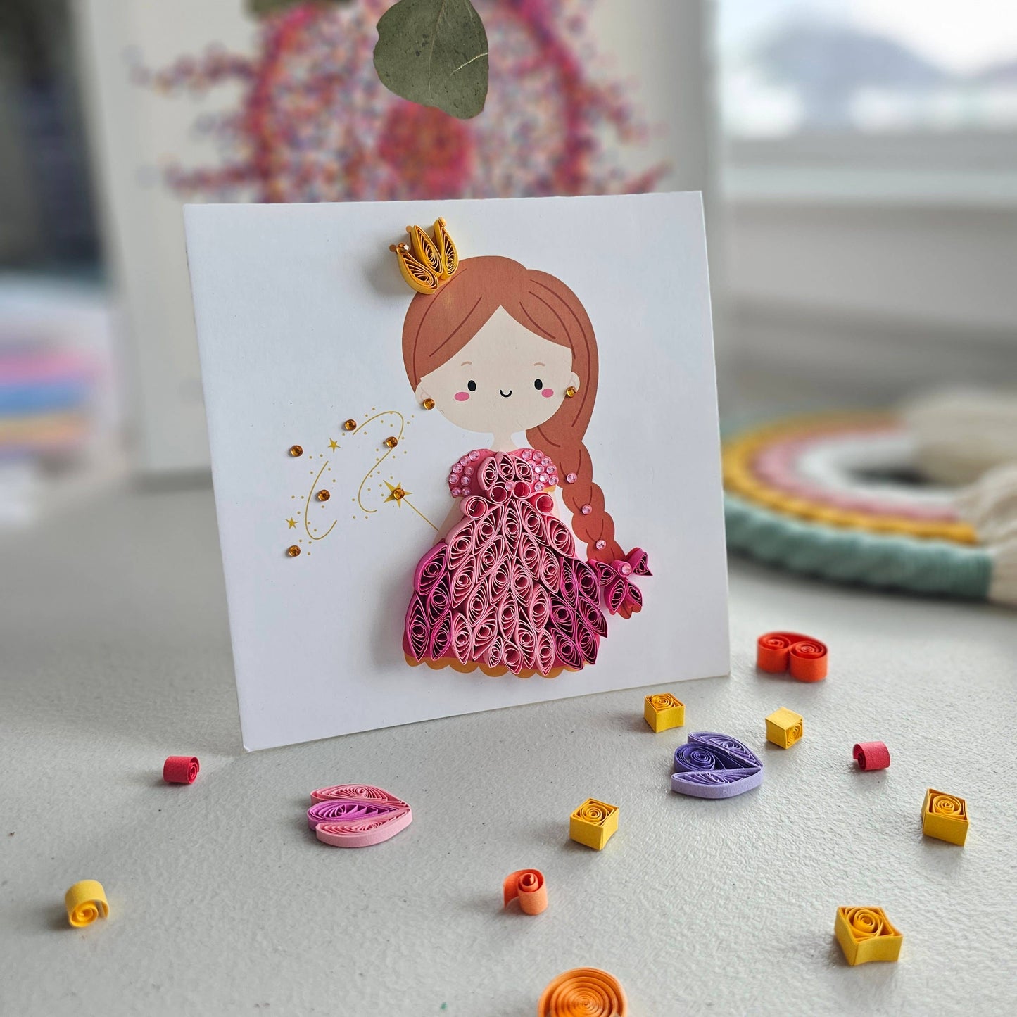 Beginner Princess Mini Quilling Craft Kit