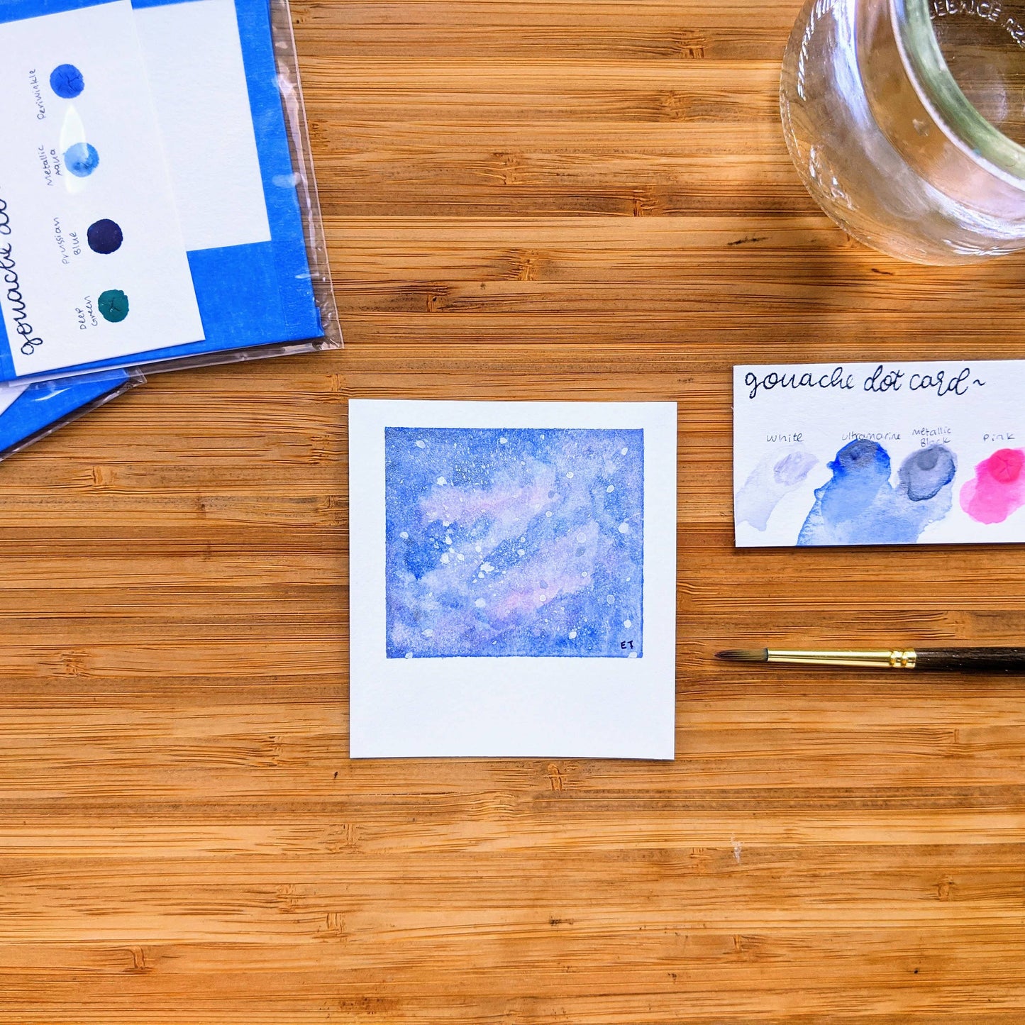 Mini Painting Kit- Galaxy