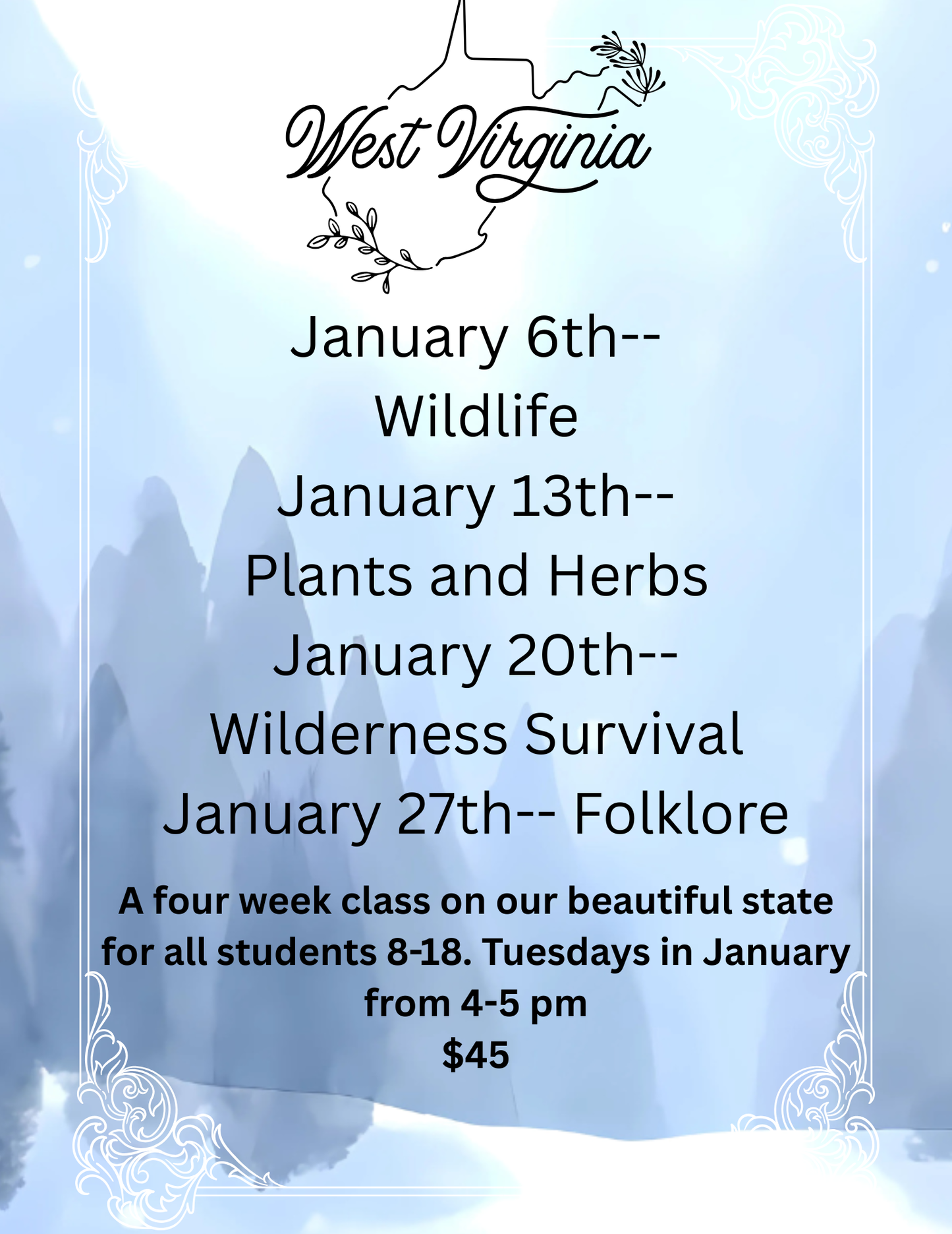 Wild West Virginia Class