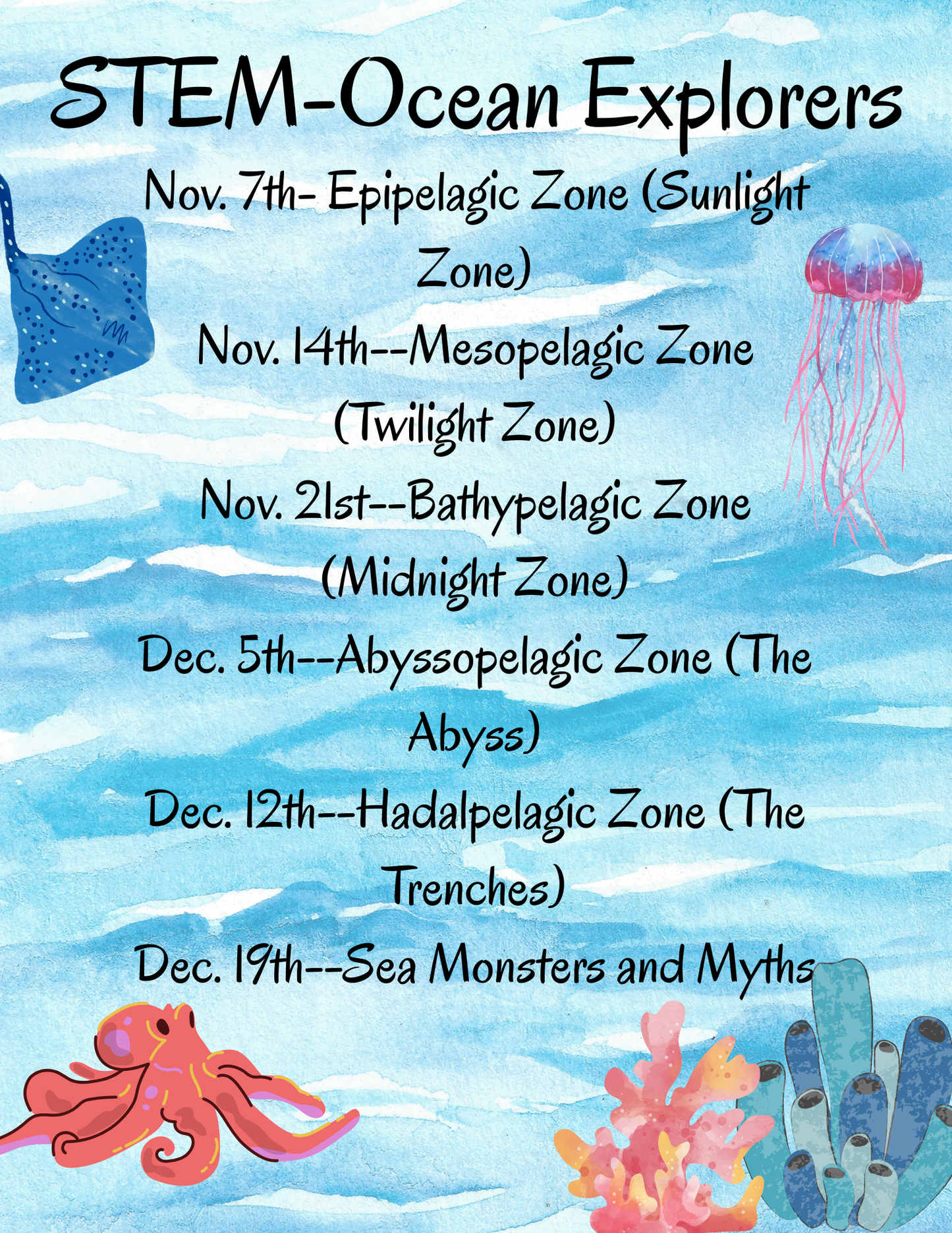 STEM--Ocean Explorers