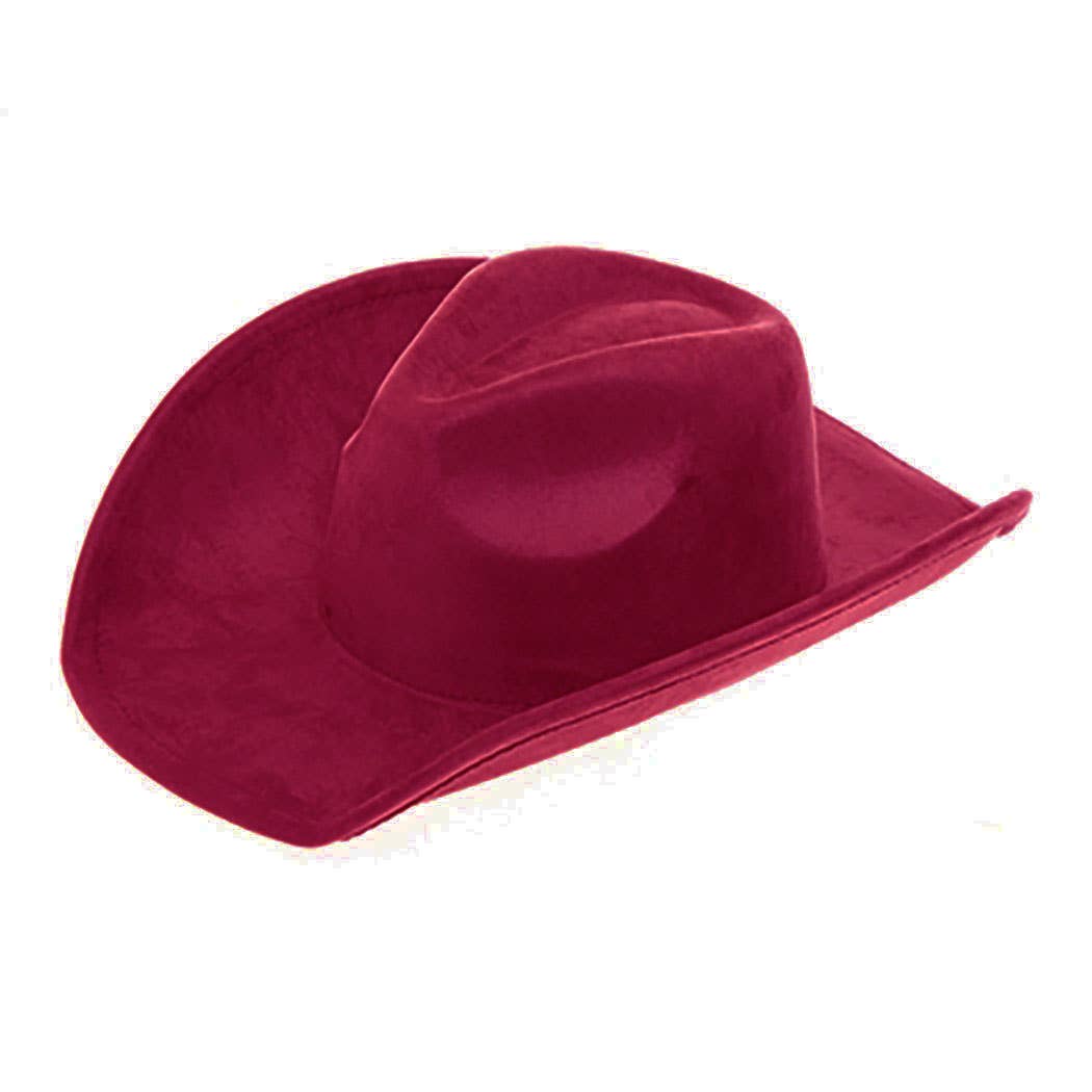 Vegan Suede Classic Cowboy Hat - Adjustable & Durable: Olive
