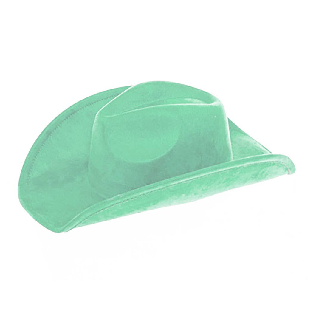 Vegan Suede Classic Cowboy Hat - Adjustable & Durable: Olive