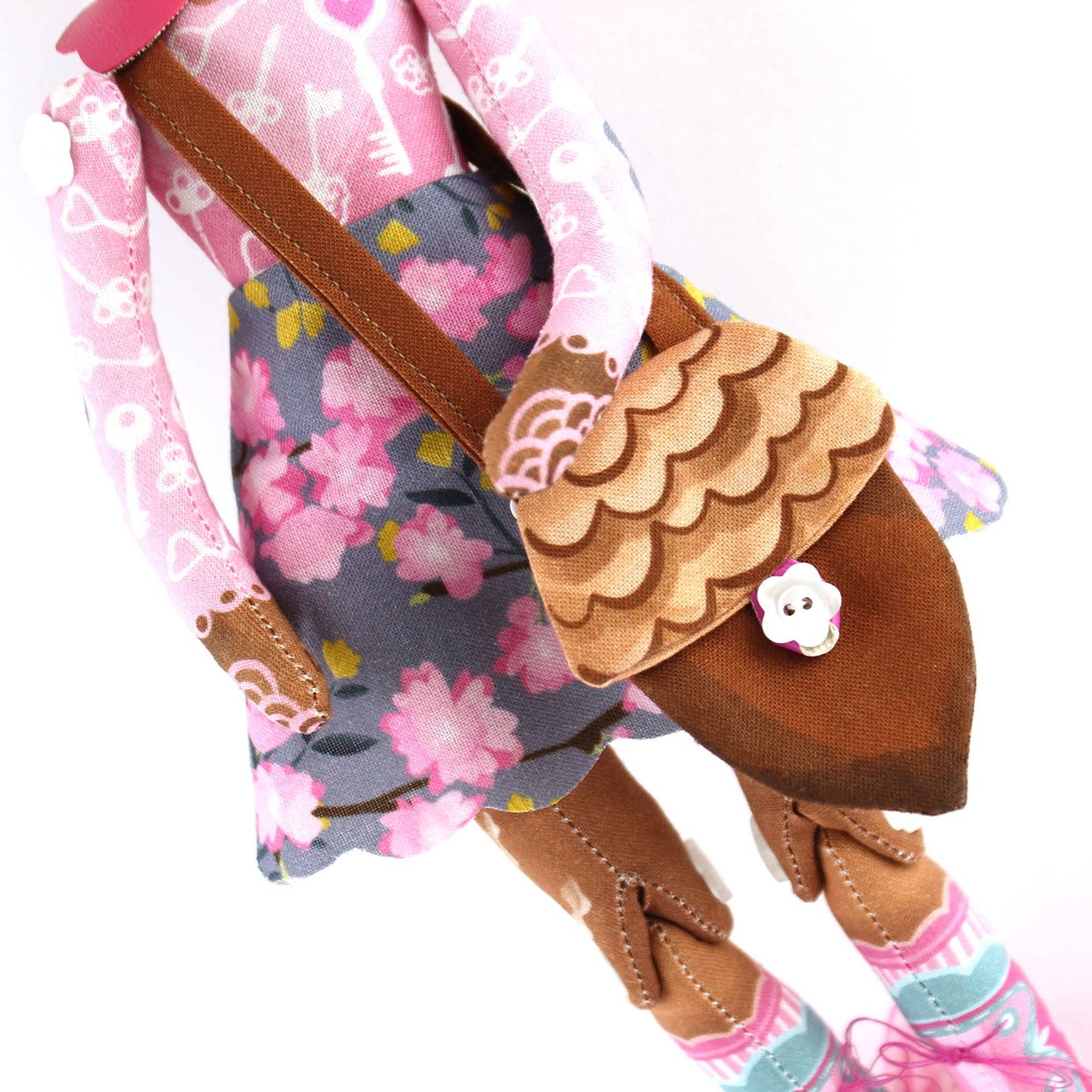 DIY Dolly Kit - Prudence the Deer + 12 page Mini Treehouse