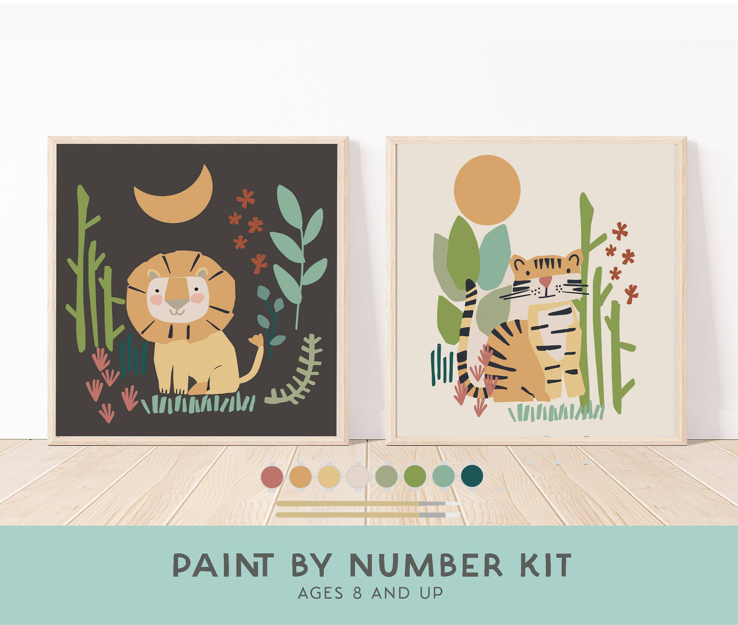 Party-Ready Paint Kits for KIDS + Simple Hosting Tools : Sea Creatures