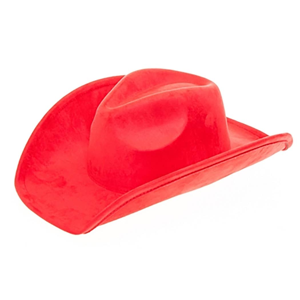 Vegan Suede Classic Cowboy Hat - Adjustable & Durable: Olive