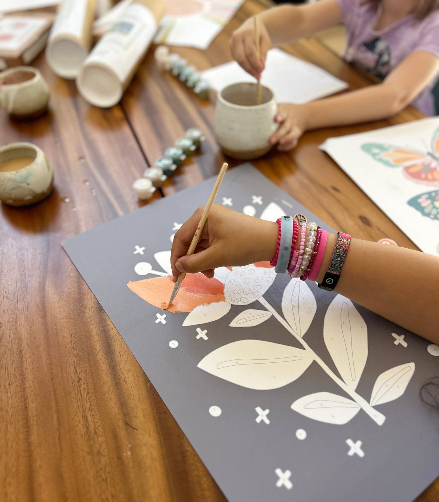 Party-Ready Paint Kits for KIDS + Simple Hosting Tools : Sea Creatures