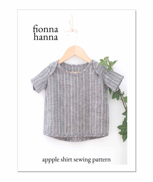 Apple Shirt Sewing Pattern For Children