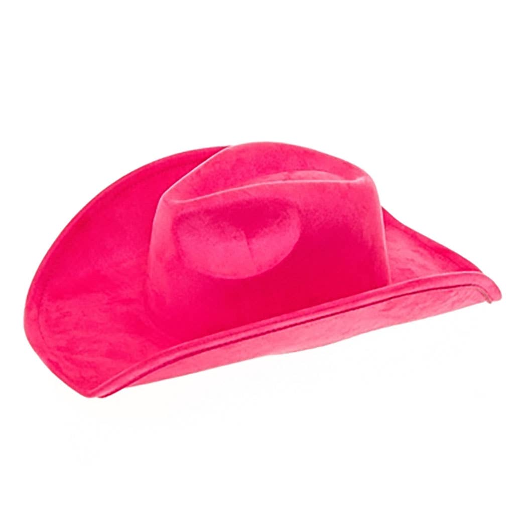 Vegan Suede Classic Cowboy Hat - Adjustable & Durable: Mint
