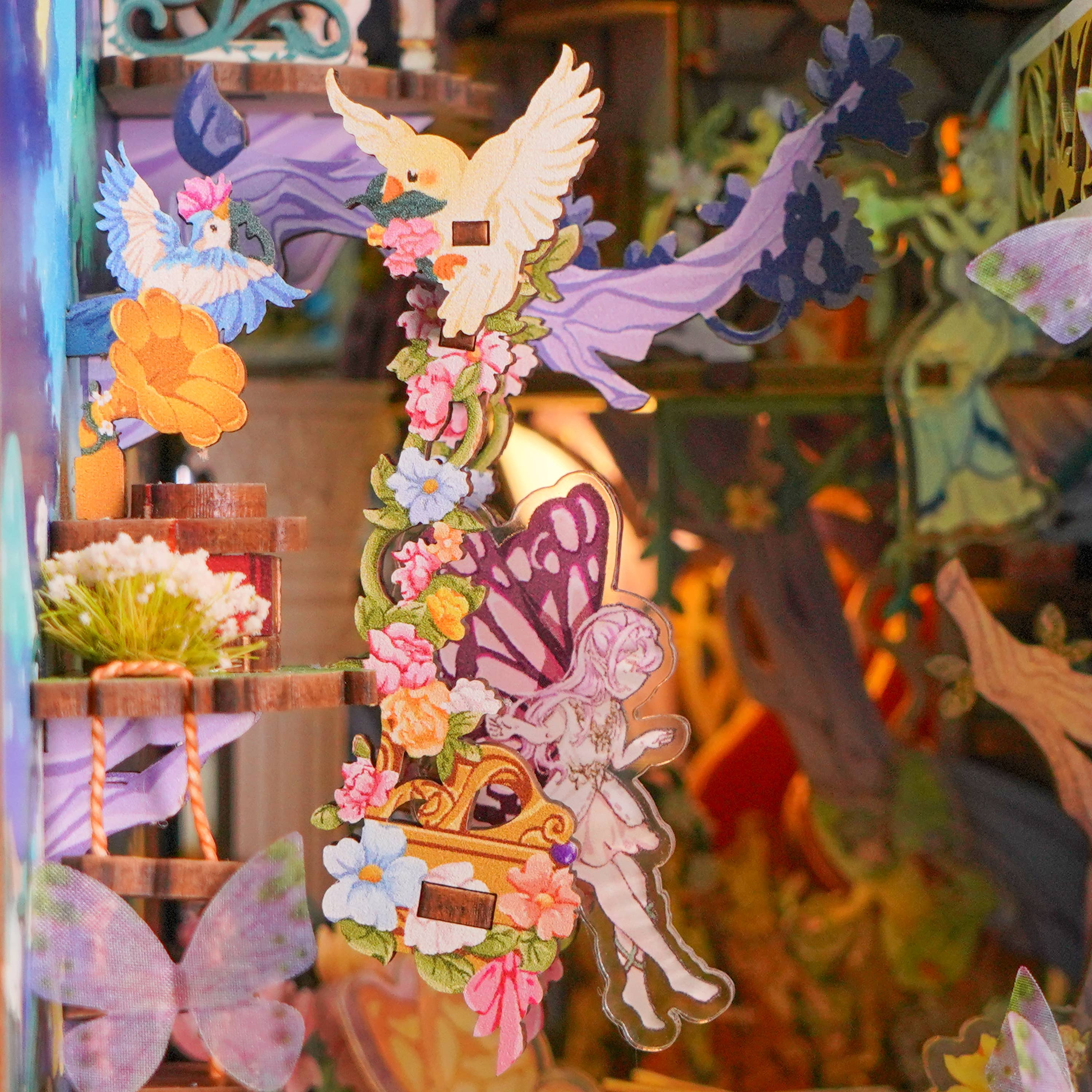 DIY Book Nook Kit: A Midsummer Night's Dream with Dust Cover