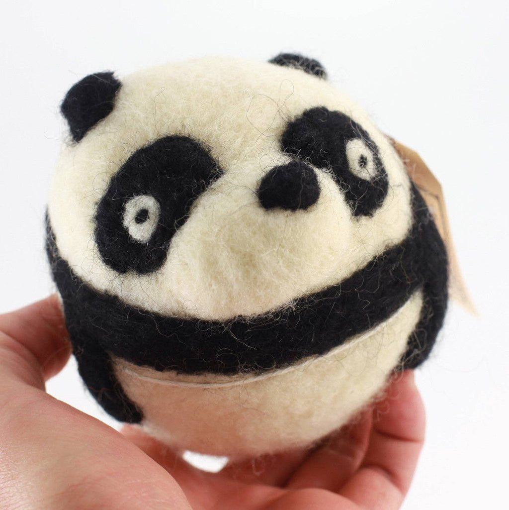 Needle Felting Panda Kit
