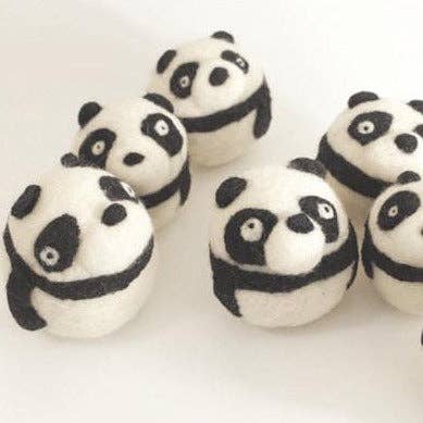 Needle Felting Panda Kit
