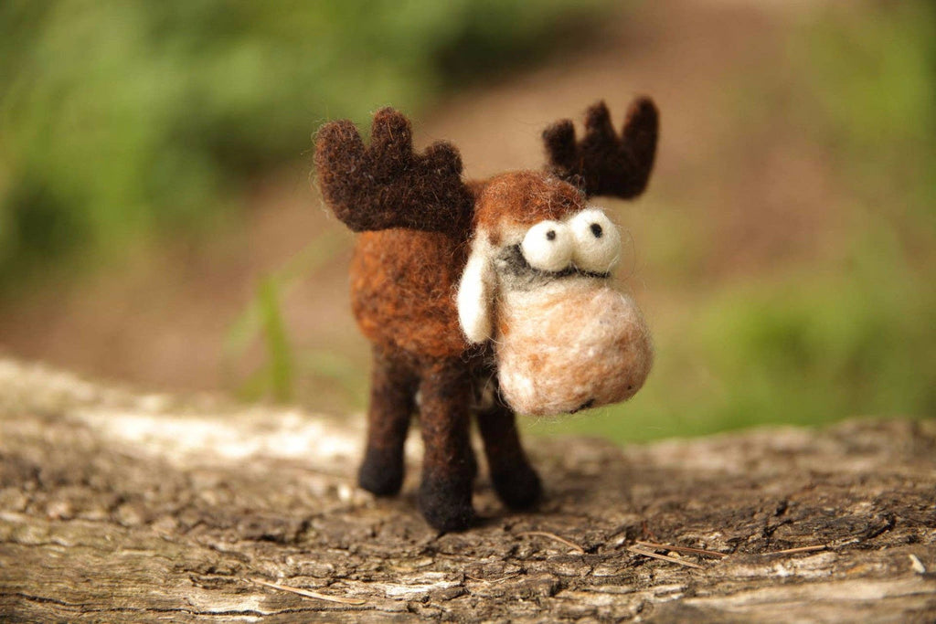 DIY Needle Felting Kit - Moose