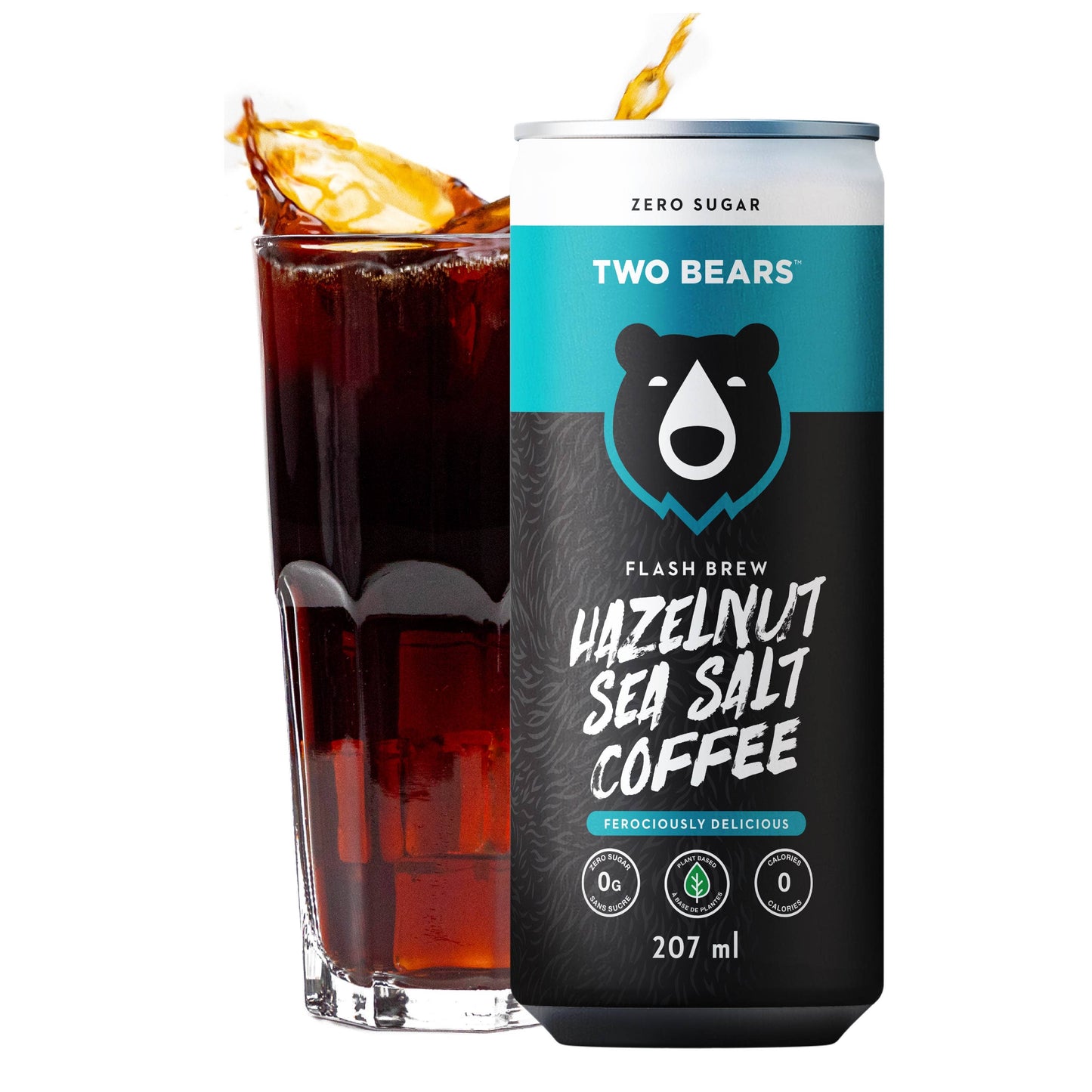 Hazelnut Sea Salt Flash Brew Coffee (207 ml)