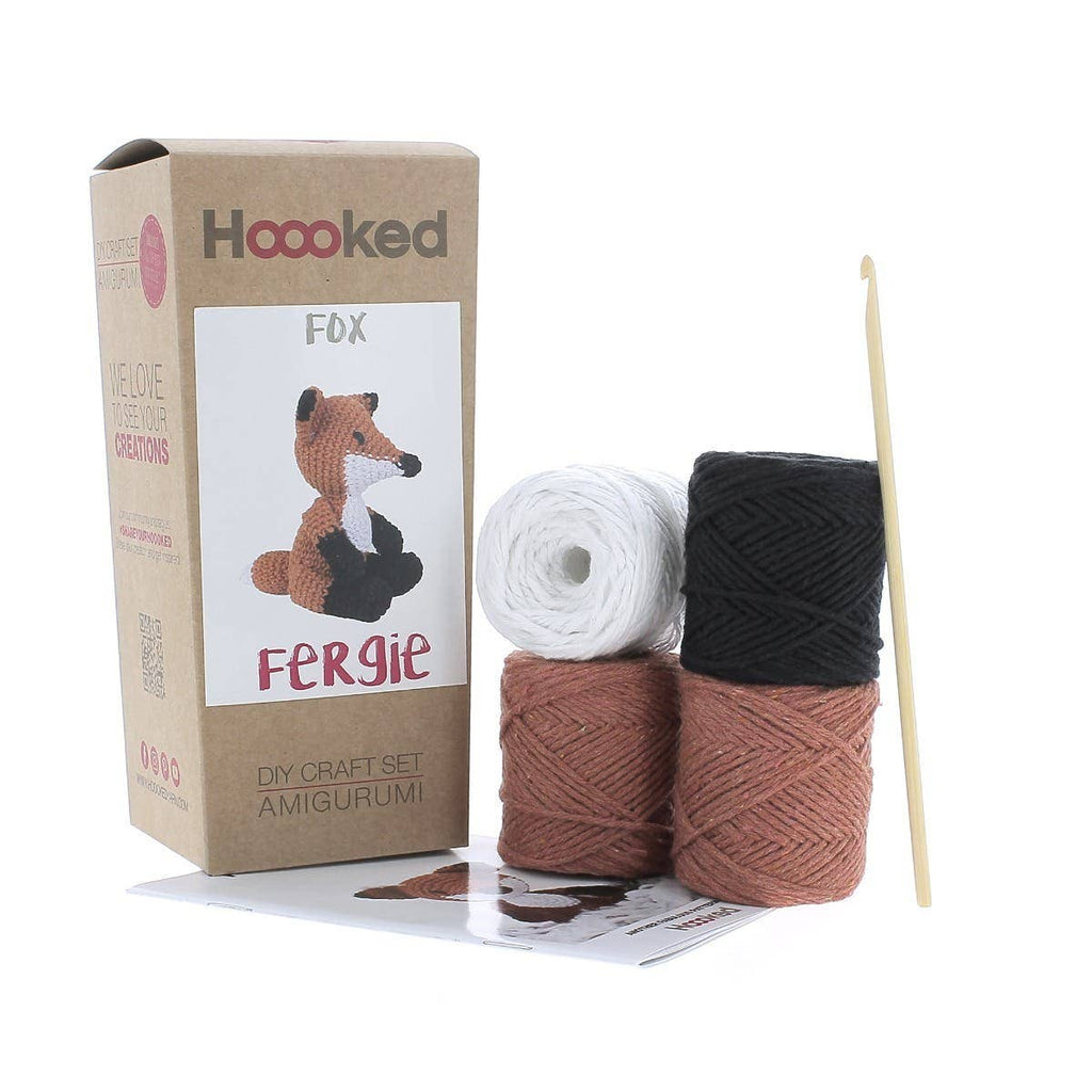 DIY Crochet Kit Fox Fergie