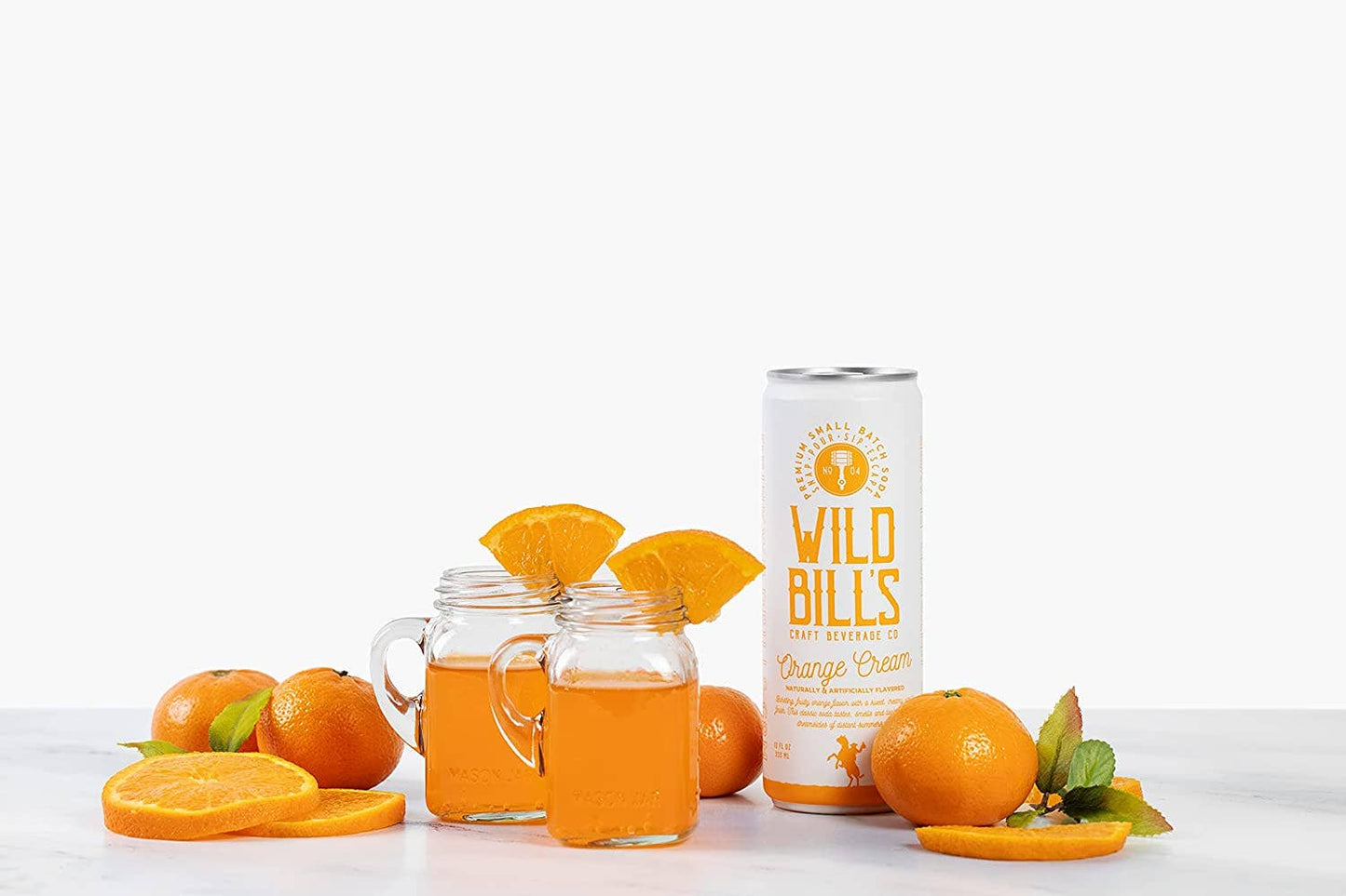 Orange Cream - Premium Cane Sugar Soda, 12-Pack, Cans