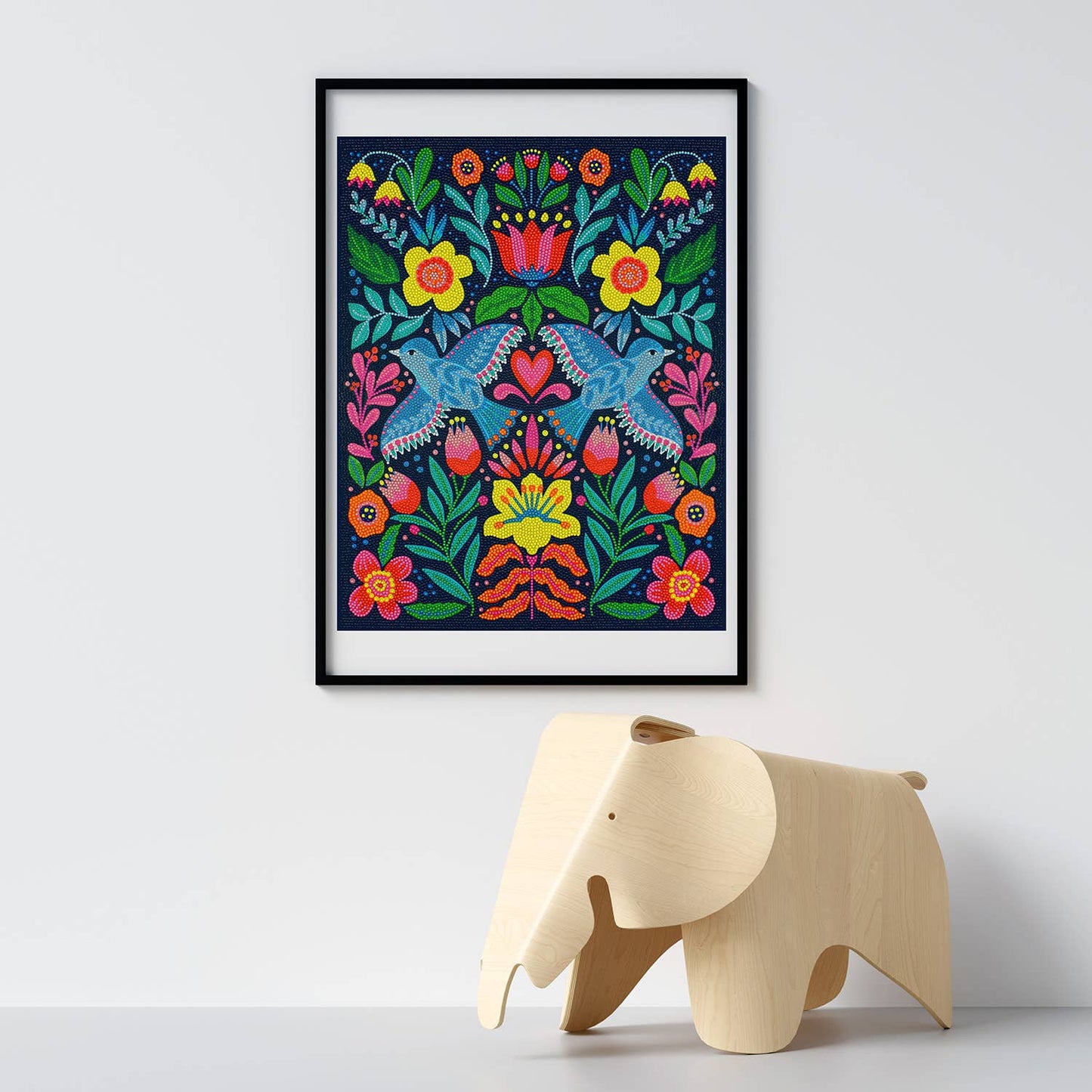 Scandi Love Diamond Painting Kit (full drill): 01 Multi