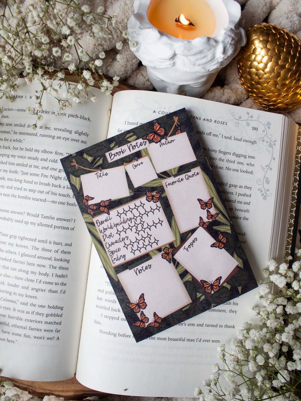 4x6 Book Review Post-it Notepad | Field Notes