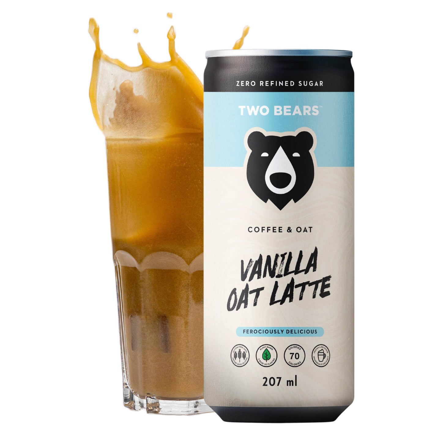 Frothed Vanilla Oat Latte (207 ml)