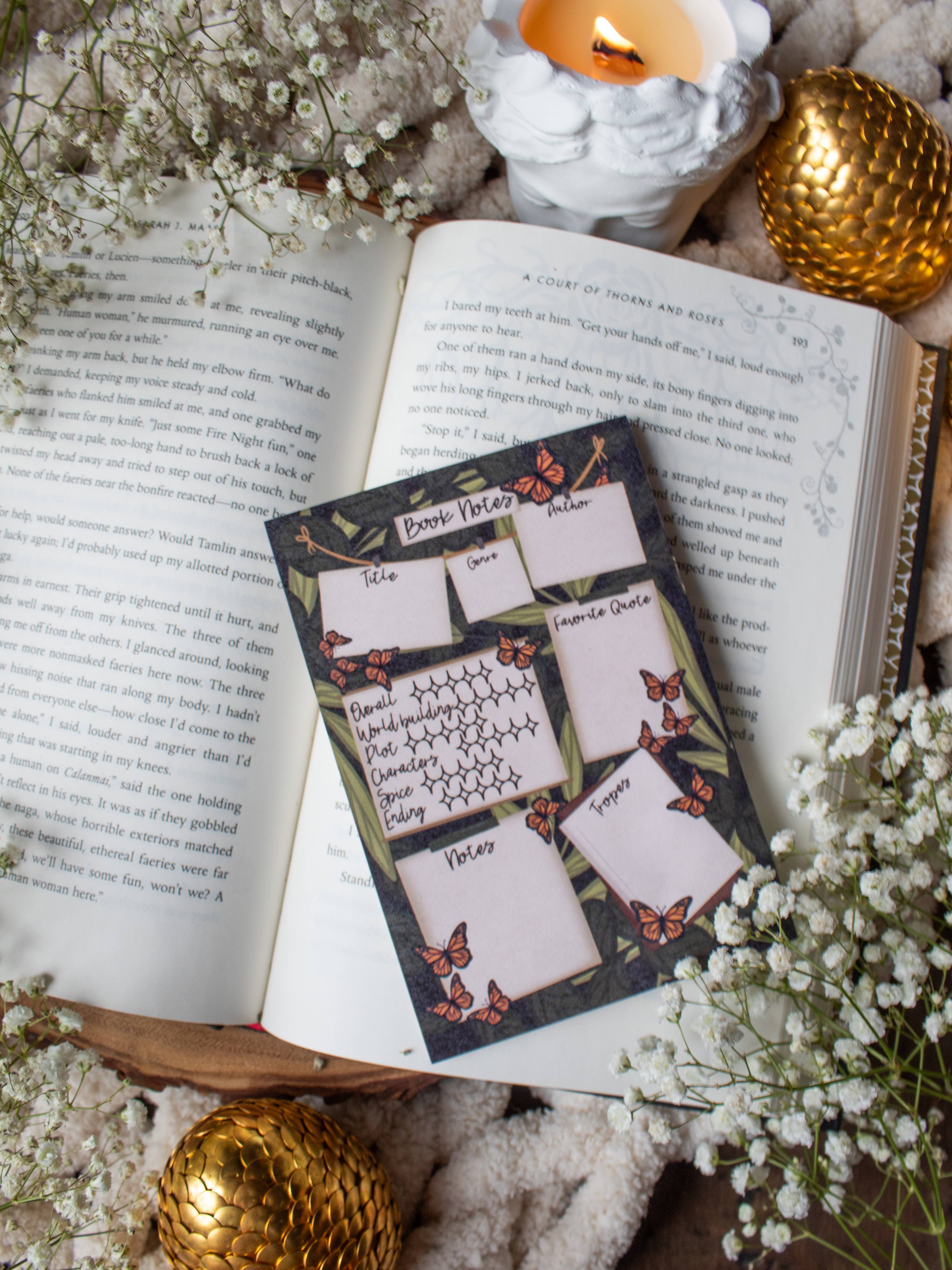 4x6 Book Review Post-it Notepad | Field Notes