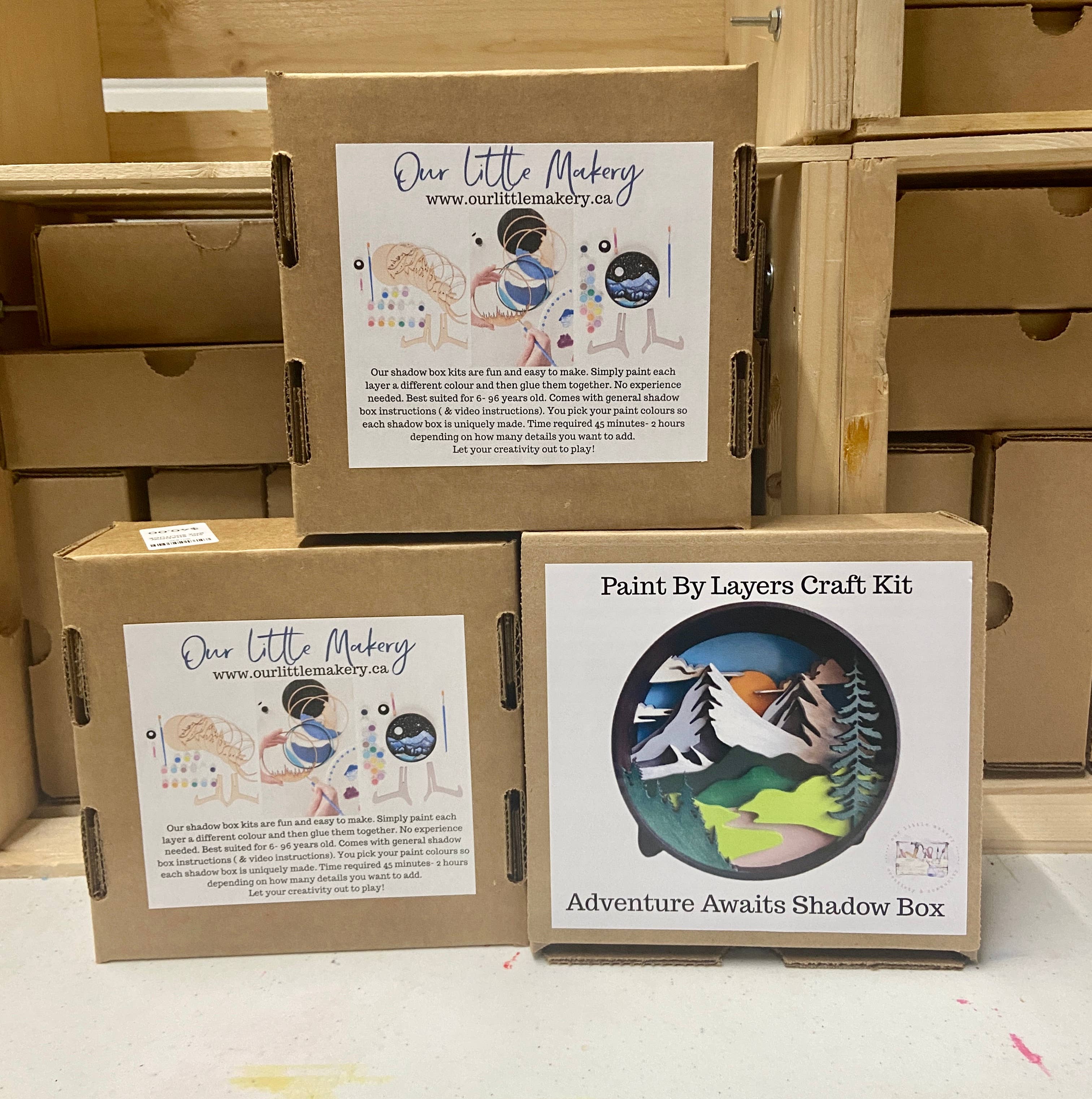 Majestic Wanderer Shadow Box Kit