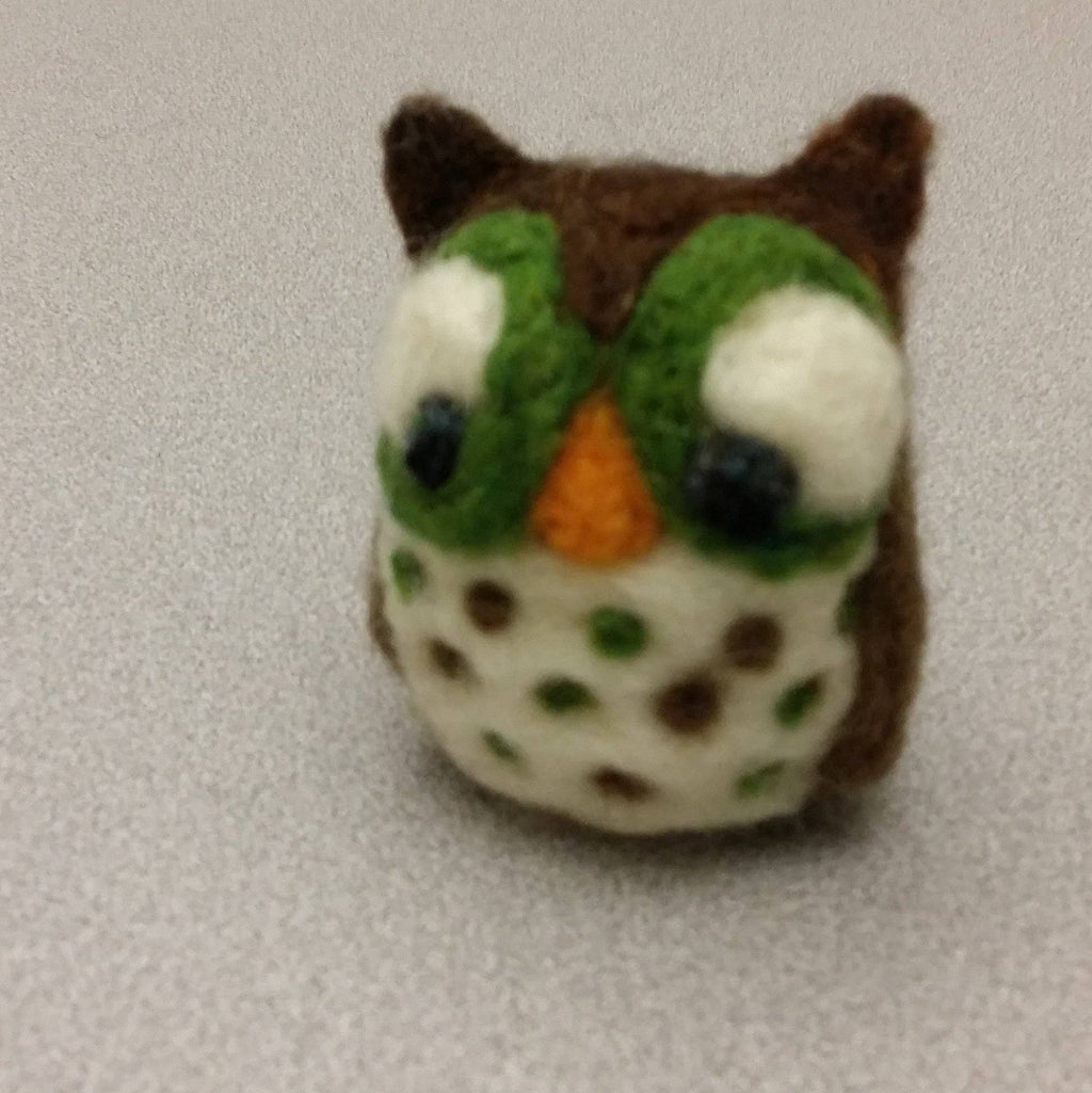 Needle Felting Owl Kit