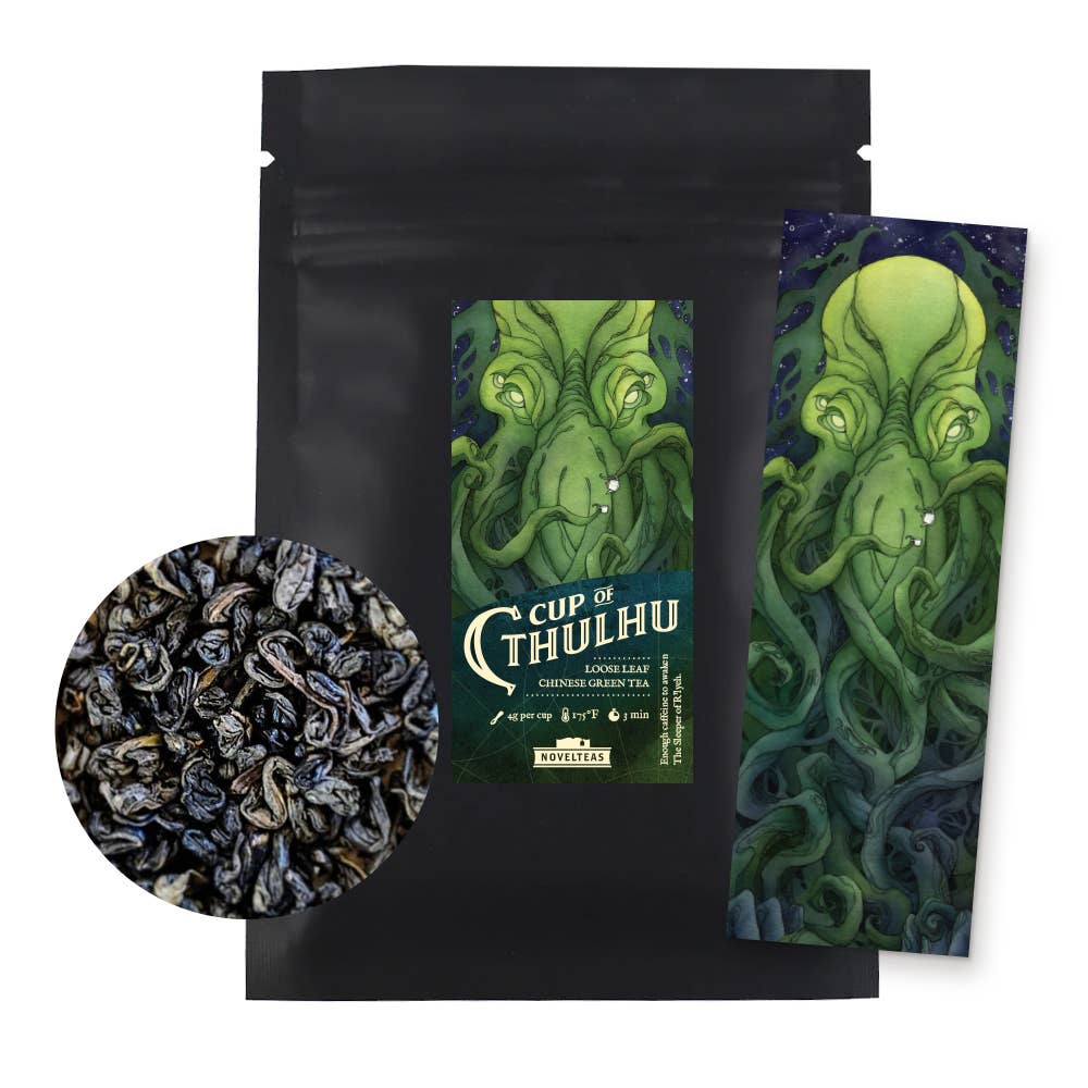 Lovecraft's Call of Cthulhu Loose Leaf Tea with Bookmark