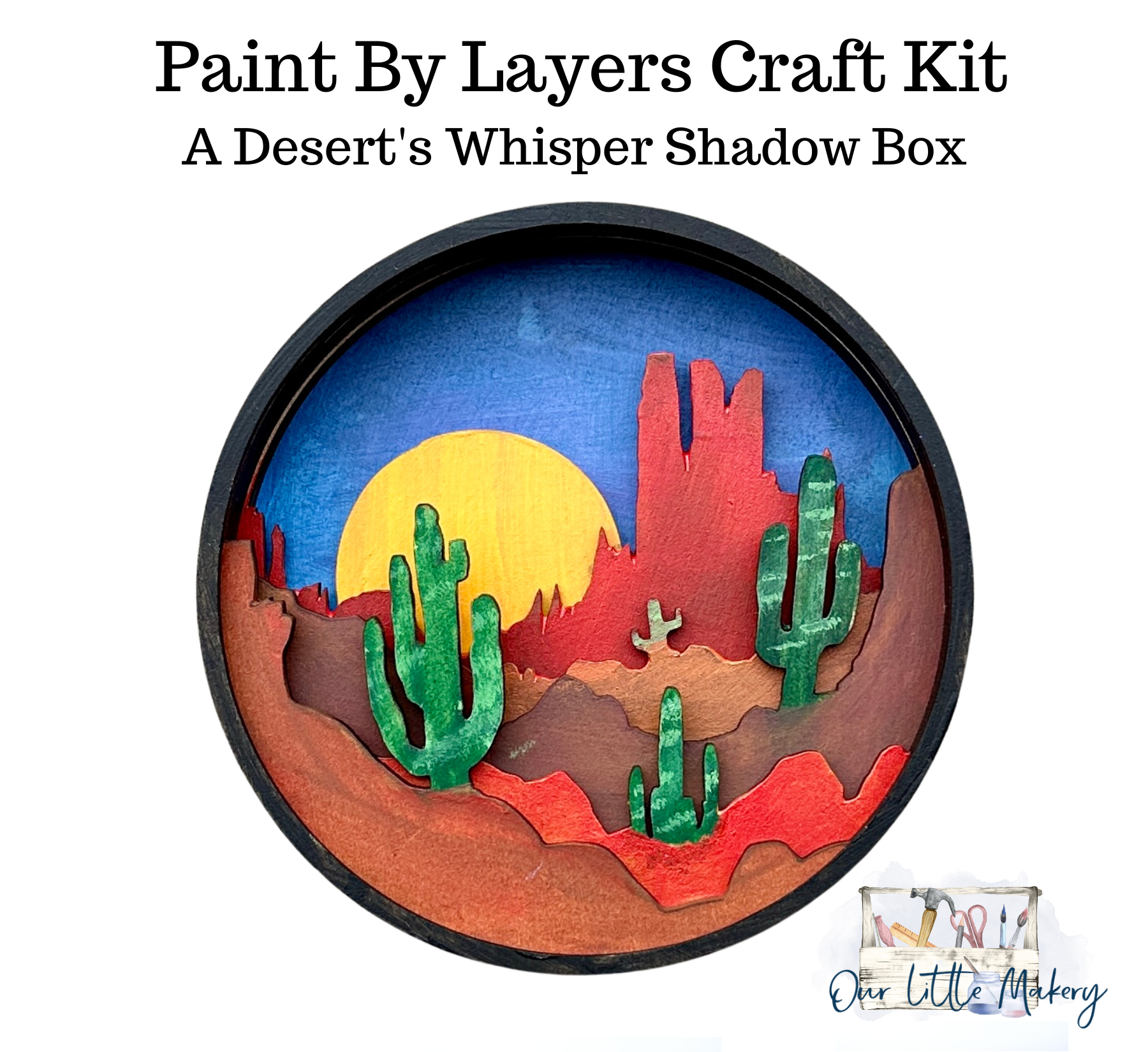 A Desert's Whisper Shadow Box Kit