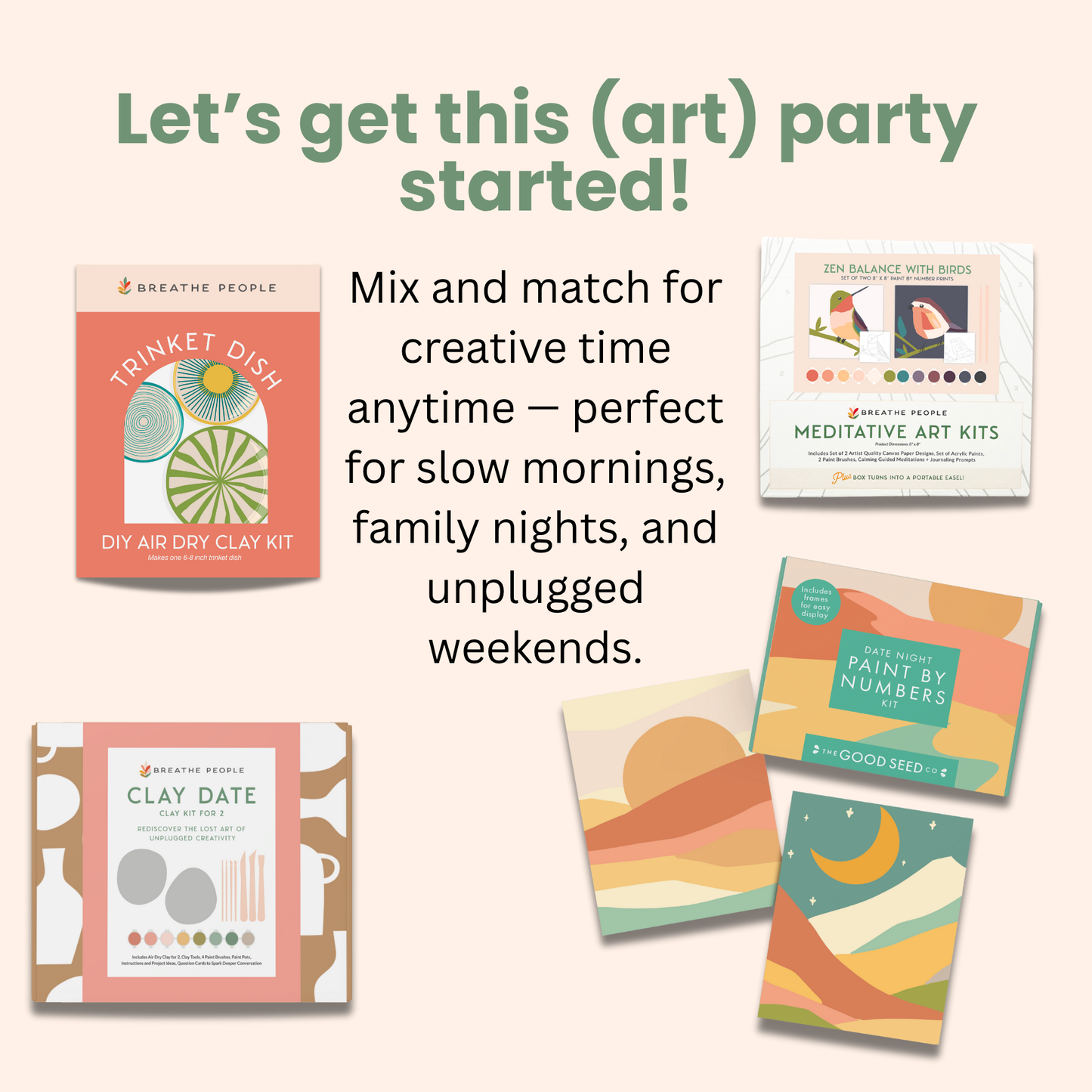 All-In-One Beginner Watercolor Kit - Desert Landscape