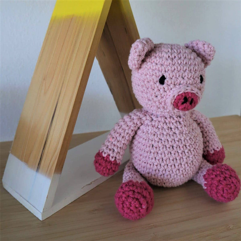 DIY Crochet Kit Piglet Maggie