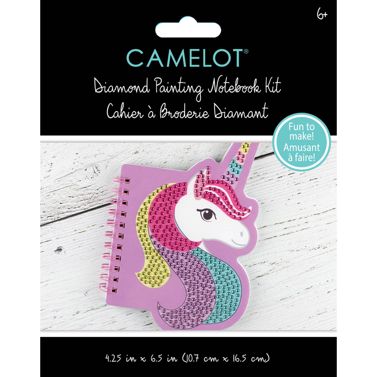 Unicorn Diamond Painting Notebook Kit: 01 Multi