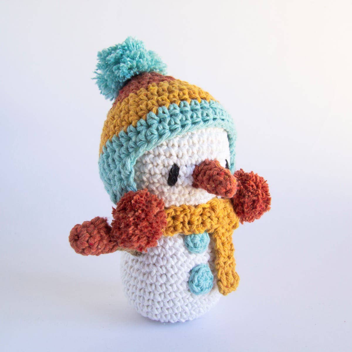 DIY Crochet Kit Winter Snowman Jingle