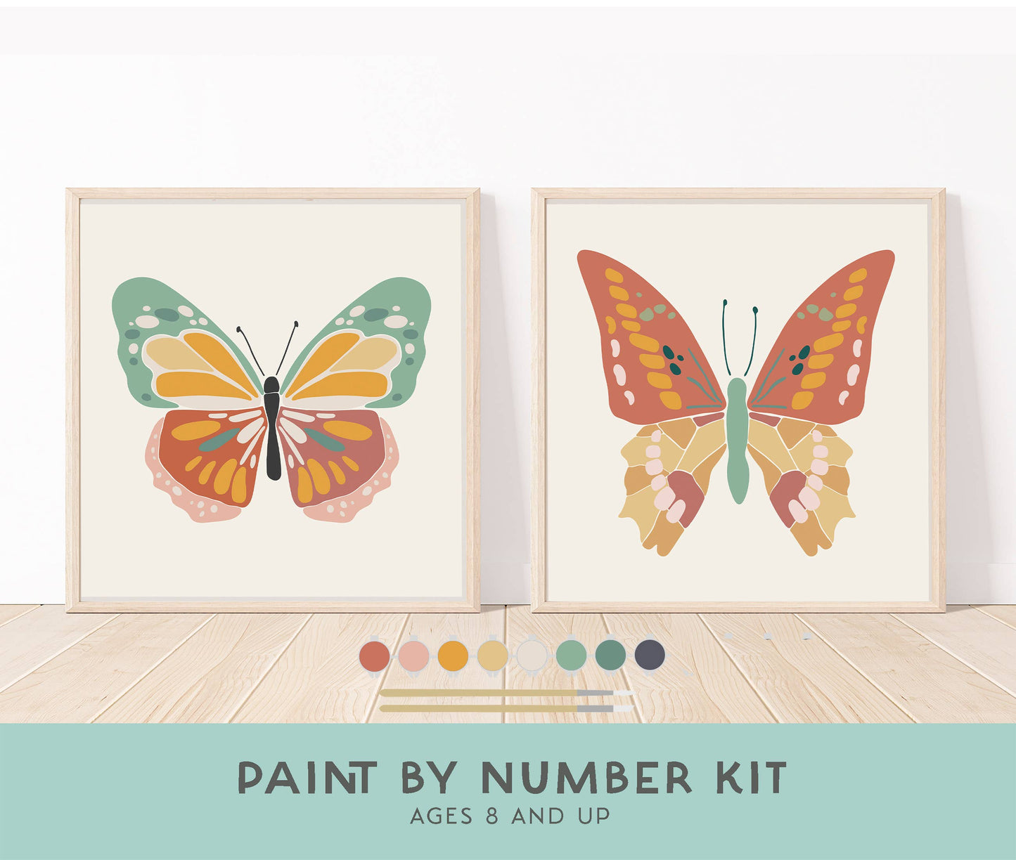 Party-Ready Paint Kits for KIDS + Simple Hosting Tools : Sea Creatures