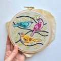 Birds of a Feather beginner embroidery kit