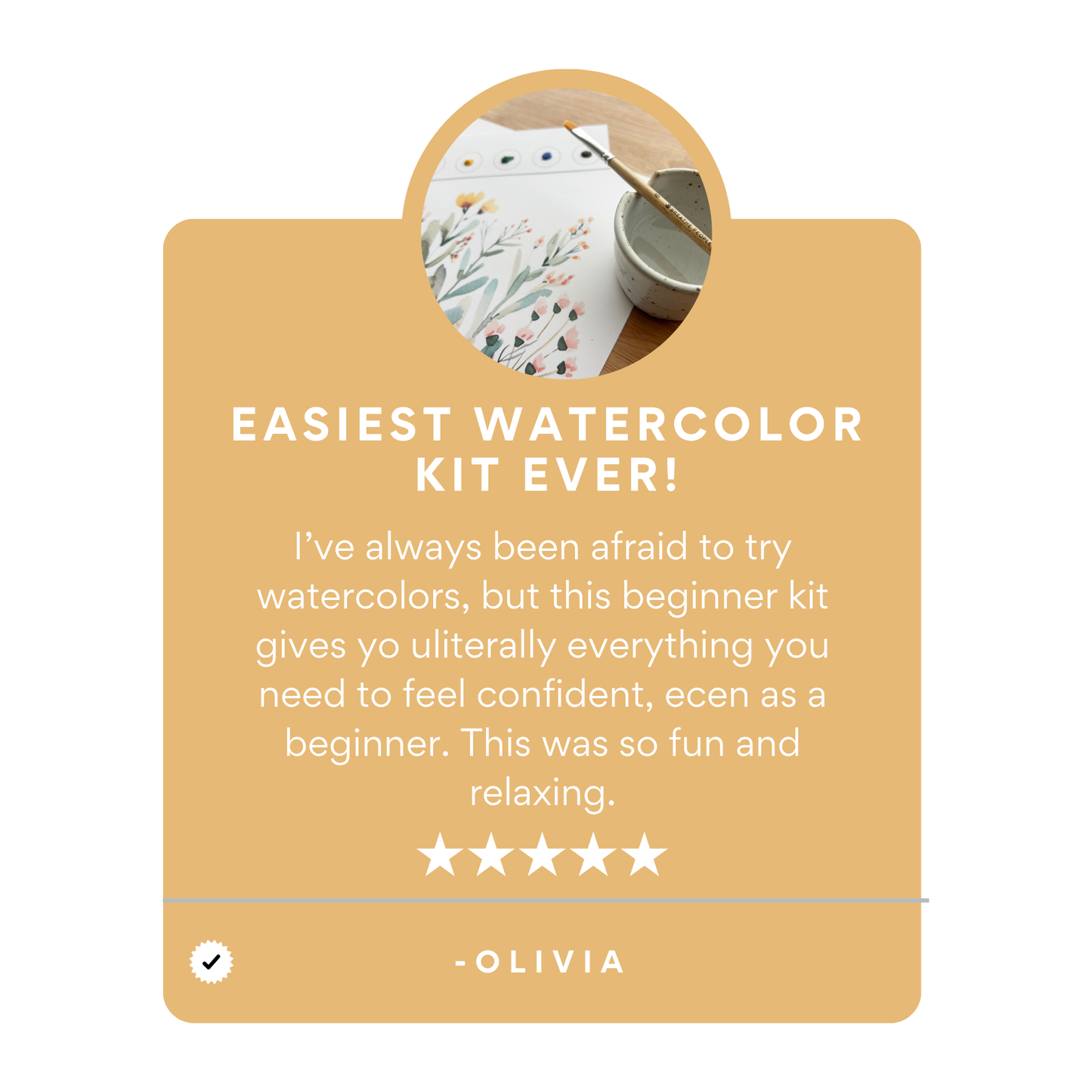 All-In-One Beginner Watercolor Kit - Desert Landscape
