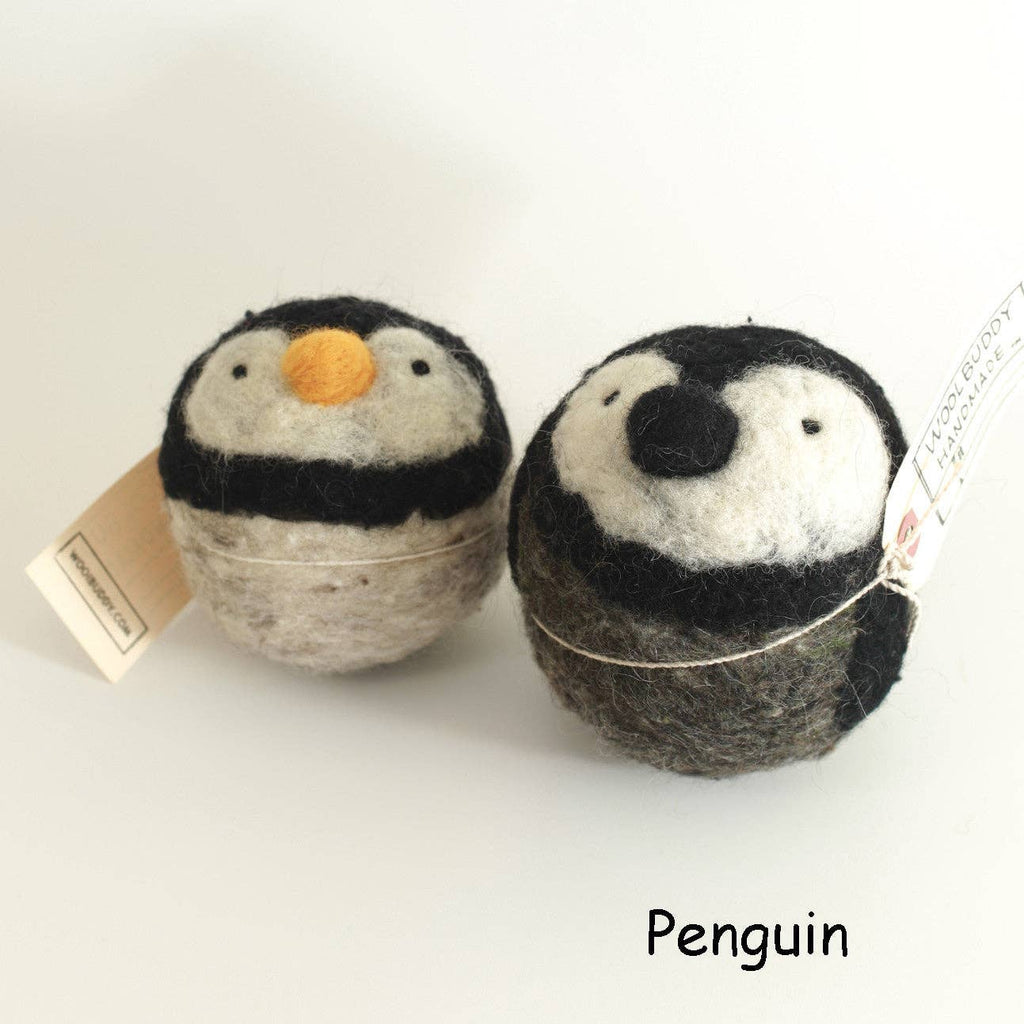 Needle Felting Kit – DIY penguin craft kit for beginners