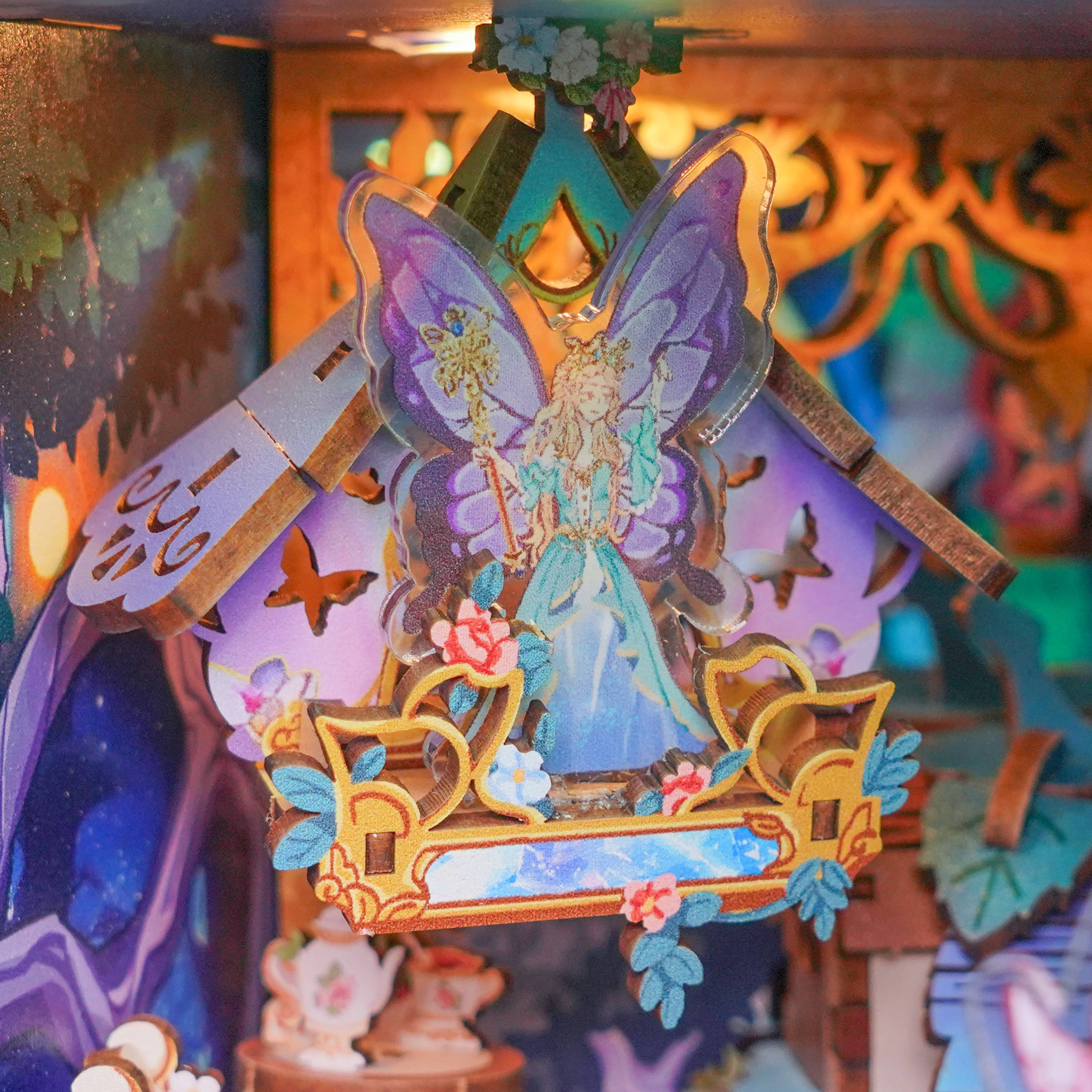 DIY Book Nook Kit: A Midsummer Night's Dream with Dust Cover