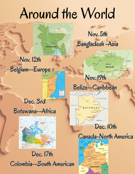 Around the World--Geography (Nov.-Dec.)