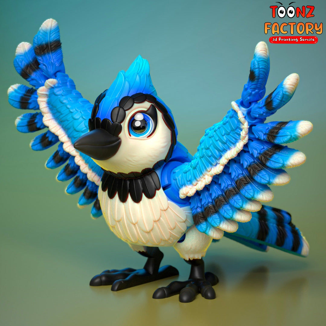 Paintable Blue Jay
