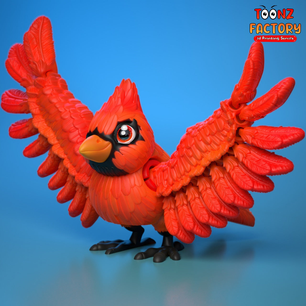 Paintable Cardinal