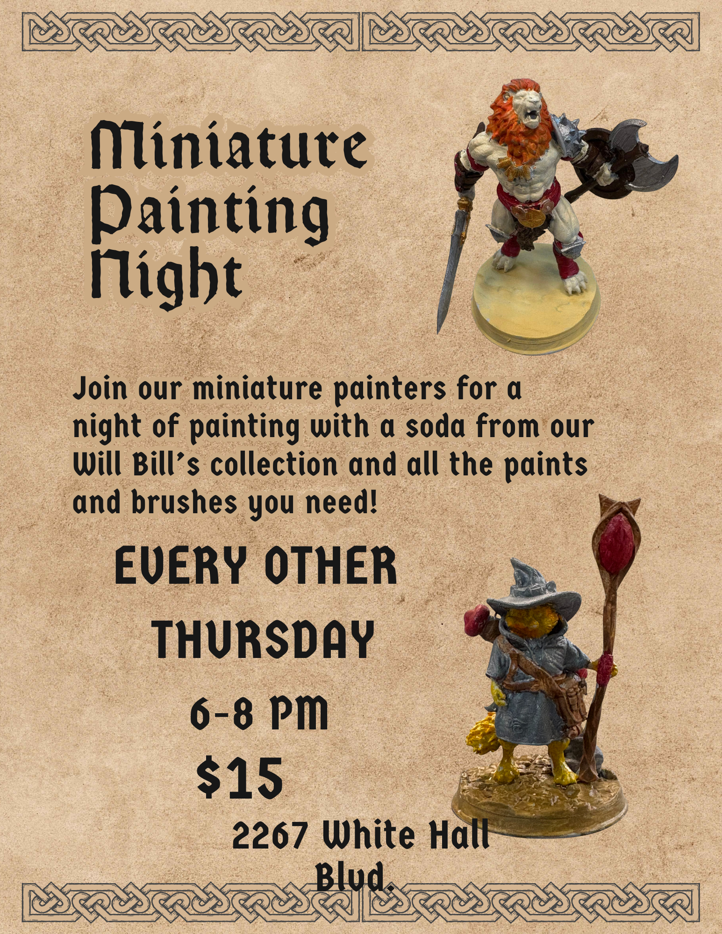 Miniature Painting NIght